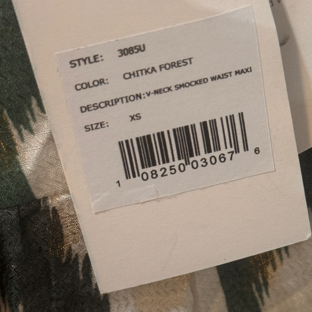 NWT✨ Oliphant Ikat Tiered Maxi Dress - Picture 9 of 9